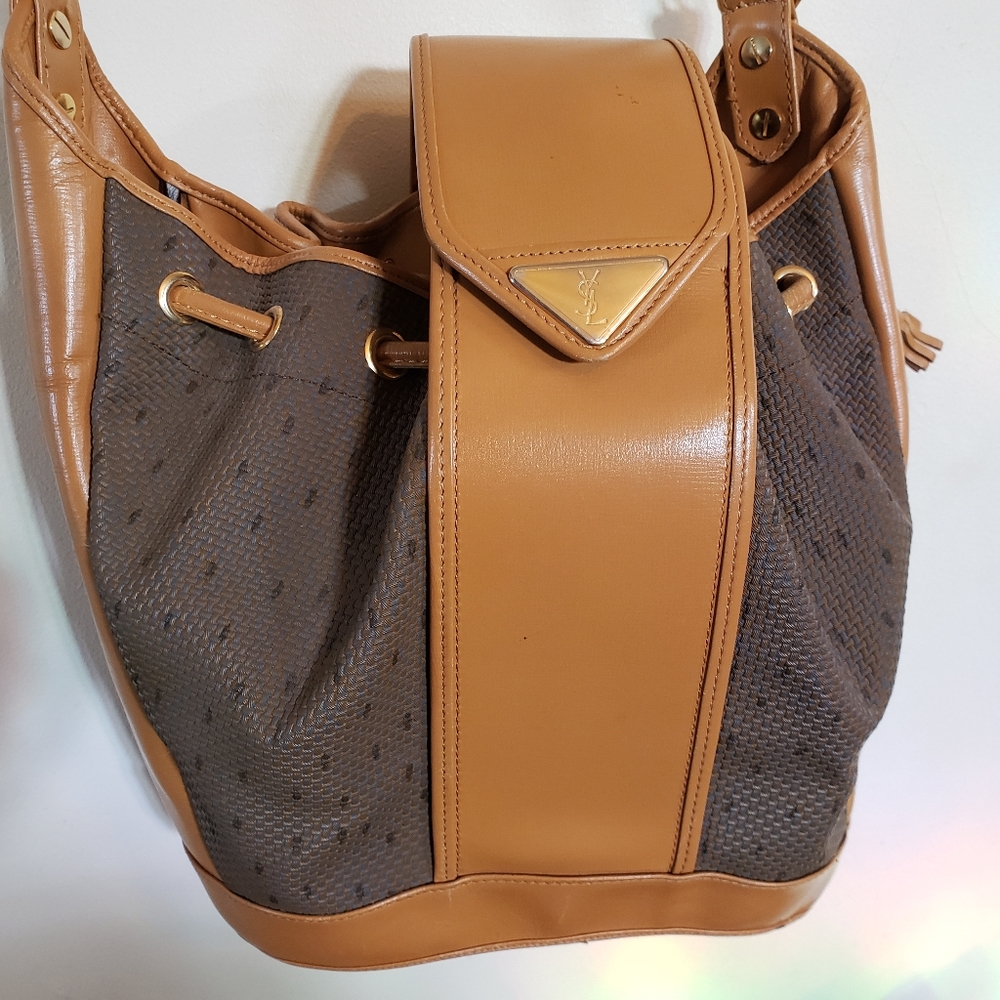 YSL Yves Saint Laurent Vintage Brown Bag